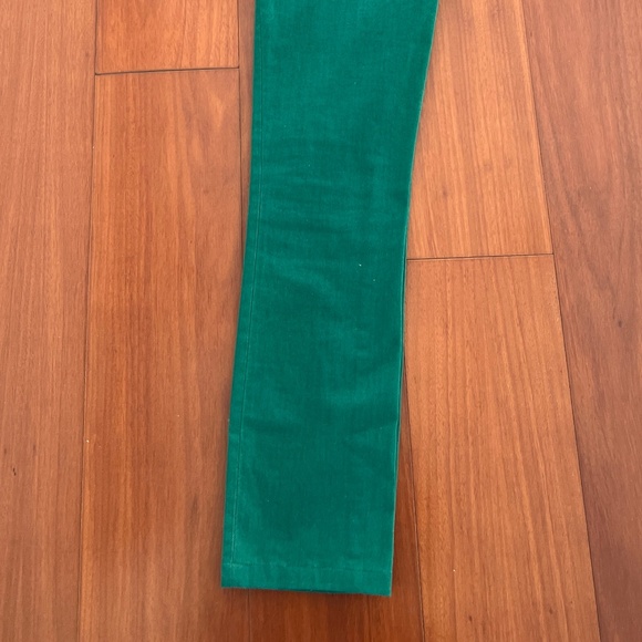 TORY BURCH super skinny jeans trousers pants green size 25 - Picture 6 of 15